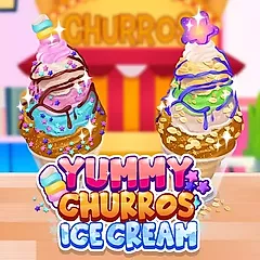 play Délicieuse glace aux churros